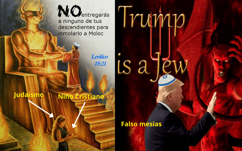 Donal Trump es un Judio | Rabinos lo identifican como un "Gilgul", el que asiste a Israel